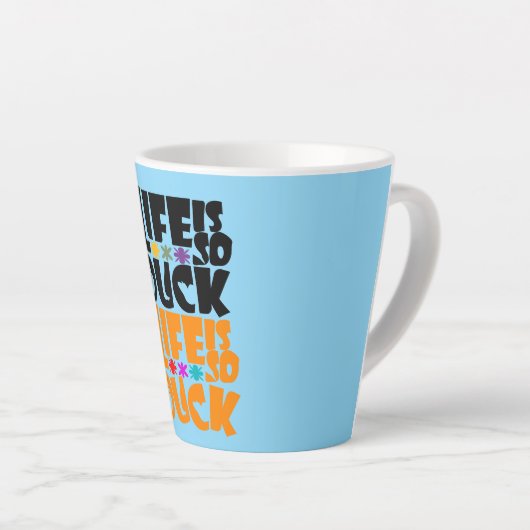 Das Leben ist so Ente Milchtasse (Rechte Ecke)