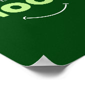 Das Leben ist so gut inspirierendes Zitat Poster (Ecke)