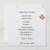 Das Leben ist so gute Einladung 2. (Rückseite)