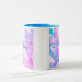 Das Leben ist so schöne Tasse - Sky Blue Aesthetic (Mittel)