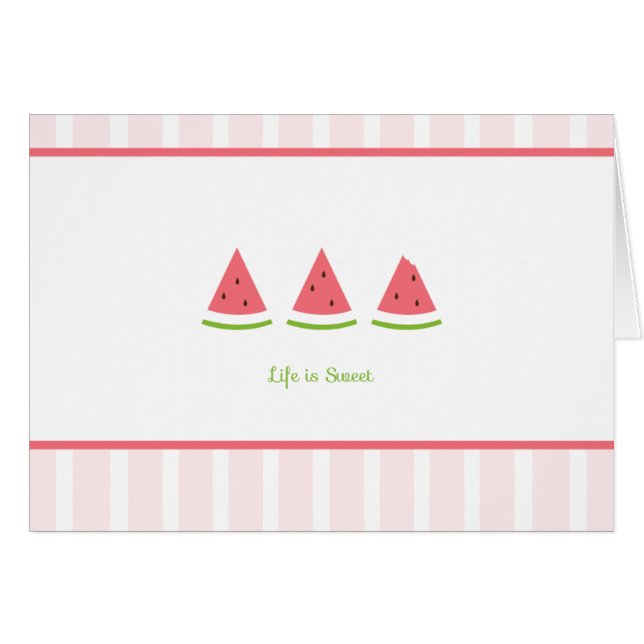 Das Leben ist süß (Vorderseite (Horizontal))