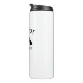 Das Leben ist süß auf 3.000 Fuß Thermosbecher (Nach rechts gedreht)