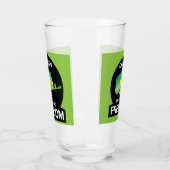 Das Leben ist süß auf der Karawane Funny Geschenke Glas (Links)