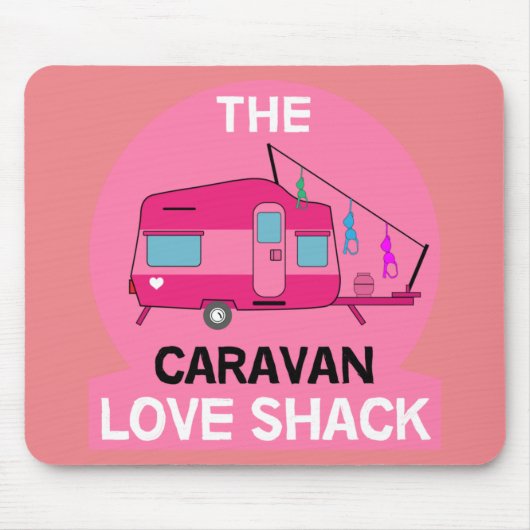 Das Leben ist süß auf der Karawane Funny Geschenke Mousepad (Vorne)