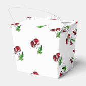 Das Leben ist süß, Cherry Party Candy Favor Box Geschenkschachtel (Rückseite)