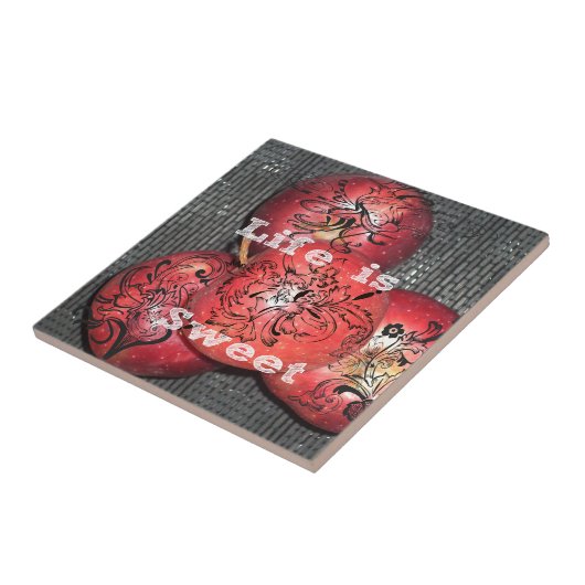 Das Leben ist süß Fliese (Seite)