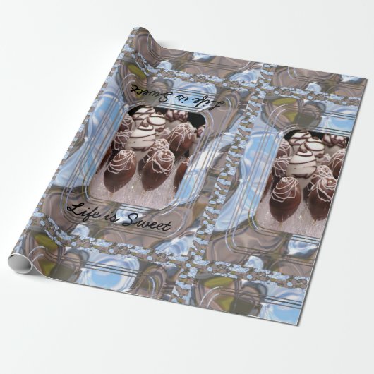 Das Leben ist süß Geschenkpapier (Ungerollt)