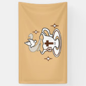 Das Leben ist süß mit Jesus - Christlicher Glaube Banner (Vertikal)