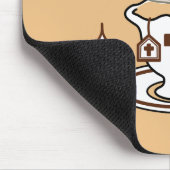 Das Leben ist süß mit Jesus - Christlicher Glaube Mousepad (Ecke)