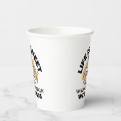 Das Leben ist süß mit Jesus - Christlicher Glaube  Pappbecher (Links)