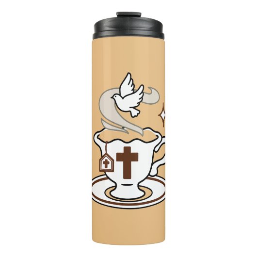 Das Leben ist süß mit Jesus - Christlicher Glaube  Thermosbecher (Vorderseite)