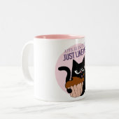 Das Leben ist süß - Tasse (Vorderseite Links)