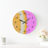 Das Leben ist süß und sauer Große Wanduhr (Zuhause)