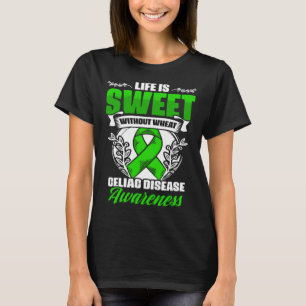 Das Leben ist süße Celiac Warrior Celiac Disease A T-Shirt