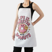 Das Leben ist süßer mit Donuts Schürze (InSitu)