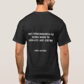 Das Leben ist… T-Shirt (Rückseite)