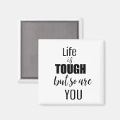 DAS LEBEN IST TOUTIV, UND DANN SIND SIE AUCH DER M MAGNET (Vorderseite/Rückseite)