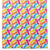 Das Leben ist umdrehen herein Reinfall-Muster Duschvorhang (Vorderseite)