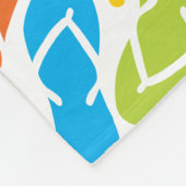 Das Leben ist umdrehen herein Reinfall-Muster Fleecedecke (Ecke)