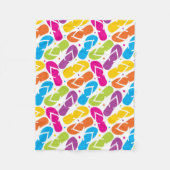 Das Leben ist umdrehen herein Reinfall-Muster Fleecedecke (Vorderseite)