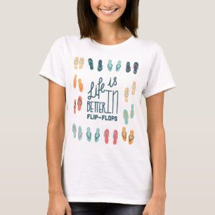 Das Leben ist umdrehen herein Reinfall-Spaß-Shirt T-Shirt
