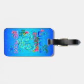 Das Leben ist umdrehen herein Reinfälle besser Gepäckanhänger (Rückseite horizontal)