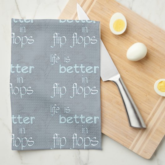 Das Leben ist umdrehen herein Reinfälle besser Handtuch (Viertel Falte)