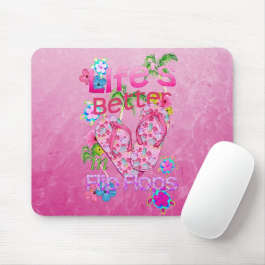 Das Leben ist umdrehen herein Reinfälle besser Mousepad (Mit Mouse)