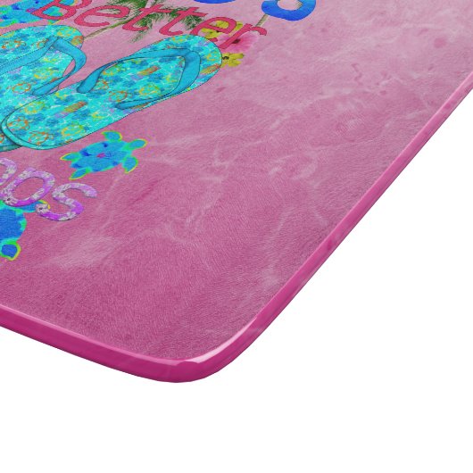 Das Leben ist umdrehen herein Reinfälle besser Schneidebrett (Ecke)