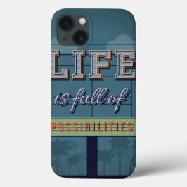 Das Leben ist voller Möglichkeiten Case-Mate iPhone Hülle