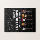 Das Leben ist voller wichtiger Entscheidungen Funn Puzzle (Horizontal)