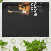 Das Leben ist voller wichtiger Entscheidungen Gita Geschirrtuch (Gefaltet)