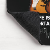 Das Leben ist voller wichtiger Entscheidungen Gita Mousepad (Ecke)