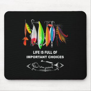 Das Leben Ist Voller Wichtiger Entscheidungen Lust Mousepad