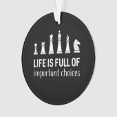 Das Leben ist voller wichtiger Entscheidungen, Sch Ornament (Vorderseite)