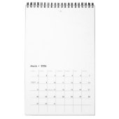 Das Leben ist voller wichtiger Möglichkeiten Golf Kalender (Mär 2026)