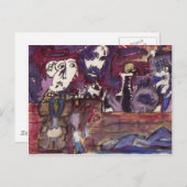 Das Leben ist vorbei und jetzt bin ich vorbei Postkarte (Vorne/Hinten)