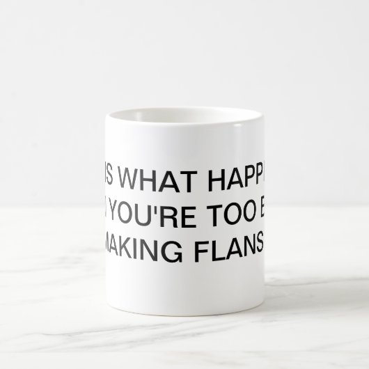 DAS LEBEN IST, WAS FLAN-TASSE GESCHIEHT KAFFEETASSE (Mittel)