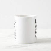 Das Leben ist, was zwischen Kaffee und Wein Kaffeetasse (Mittel)