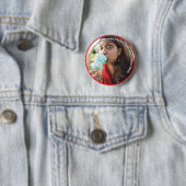 Das Leben ist wie ein Eistüte-Knopf Button (Beispiel)