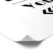 DAS LEBEN IST WIE EIN FAHRRAD POSTER (Ecke)