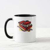 Das Leben ist wie ein Kasten Schokoladen. Tasse (Links)