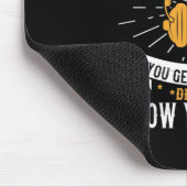 Das Leben ist wie ein Klavier Mousepad (Ecke)