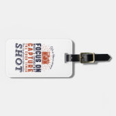 Das Leben ist wie ein Zitat eines Fotografen Gepäckanhänger (Vorderseite horizontal)