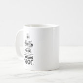 Das Leben ist wie eine Kamera Kaffeetasse (Vorderseite Links)