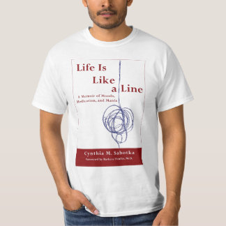 Das Leben ist wie eine Linie T - Shirts