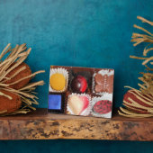 Das Leben ist wie eine Schachtel Pralinen Fotoplatte (Seite)