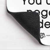 Das Leben ist wie Fotografie Mousepad (Ecke)