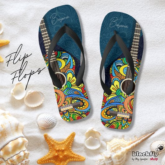 Das Leben ist wie Musik, immer ein gutes Lied | Gi Badesandalen