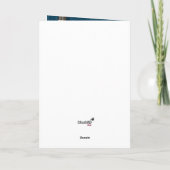 Das Leben ist wie Musik, immer ein gutes Lied Karte (Rückseite)